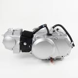 110cc motorblok zilver / grijs - Manueel - 4 Versnellingen kickstart. Dax,.. (108cc)