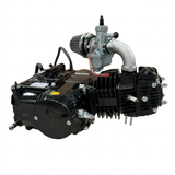 Komplettes 125cc Motorblock + Vergasersatz inklusive Ansaugkrümmer und Luftfilter 