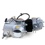 110cc motorblok zilver / grijs - Manueel - 4 Versnellingen kickstart. Dax,.. (108cc)