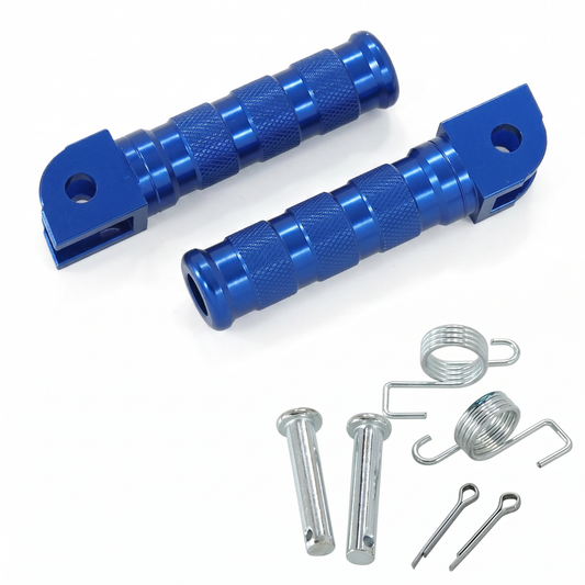 CNC Fußrasten - 21 mm blau für Dax und Monkey Modelle 