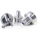 Monkey Naben Set Silber mit Dax Bremstrommel 12mm Achse 