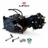 Lifan 70cc Engine block black - Manual - 4 Gears kick start. Dax,. (72cc) 