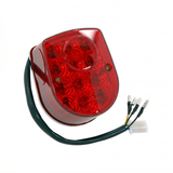 LED-Rücklicht rot für Dax mit integrierten Blinkern