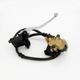 Standard-2-Kolben-Bremssattelset mit Bremsleitung und Bremspumpe