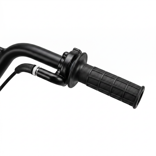 Quick throttle with gas cable Honda type black-colored 