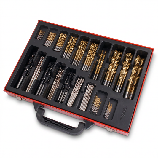 Neilsen 108-teiliges Bohrerset – HSS, Stein und Holz (1 bis 10 mm)