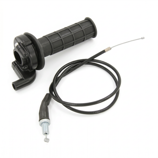 Quick throttle with gas cable Honda type black-colored 