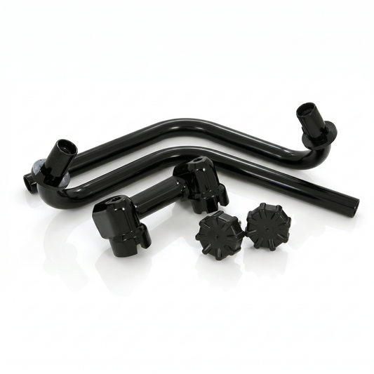 Original type handlebar set - black for Honda, Skyteam, Zhenua,... Dax 