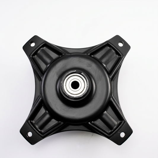 Komplette Vorderradnabe für Dax Bremsscheibe 12mm schwarz 