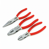 Ensemble de pinces 3 pièces 200 mm – combinaison, pince à bec et pince coupante 
