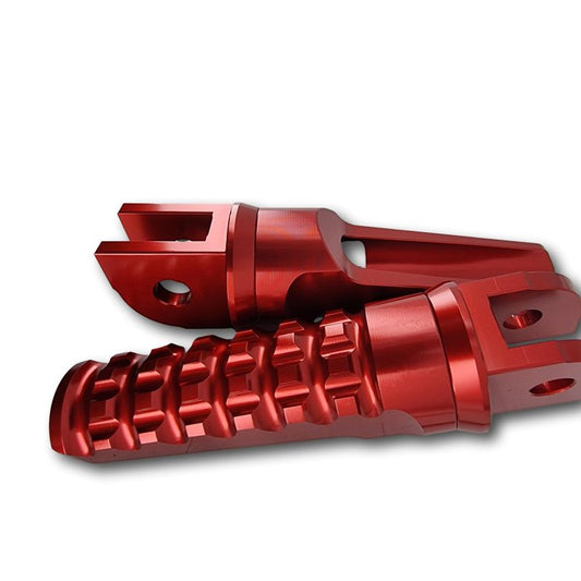 Footrests suitable for Dax and Monkey, red-colored 