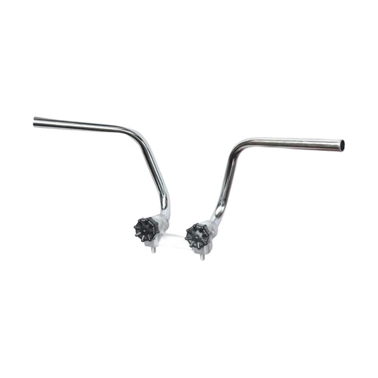 Original type handlebar set - Silver / Chrome for Honda, Skyteam, Zhenua,... Dax 