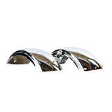 Ensemble de garde-boue chrome type Dax 12v 