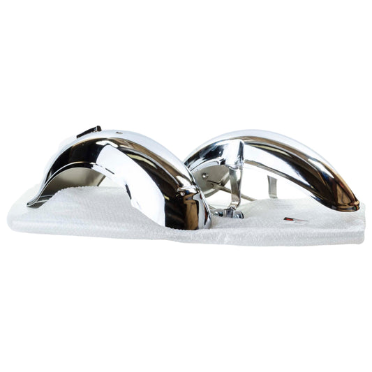 German fenders german look chrome / silver Dax and Chaly 
