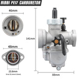 Vergaser Nibbi PE 17 mm Flansch Racing Version Dax - Monkey - PBR.. 