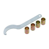 Achterveren / schokdempers 330mm OKD type set met 6 zwarte spoelen