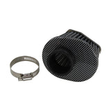 Luftfilter sechseckige Carbon-Optik 38mm 