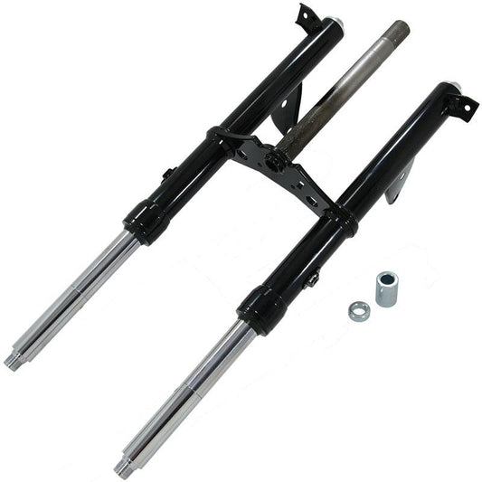 Front fork Dax hydraulic 585mm 6V look suitable for 12 volt Dax 