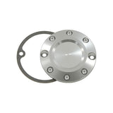 CNC clutch housing cover for 50cc to 72cc engine blocks chrome 