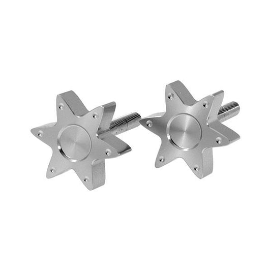 Send Dax and Monkey star-shaped CNC silver knobs 