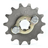 Pignon avant + plaque de verrouillage 12T, 13T, 14T, 15T, 16T, et 17T 